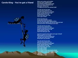 Carole King - You've got a friend