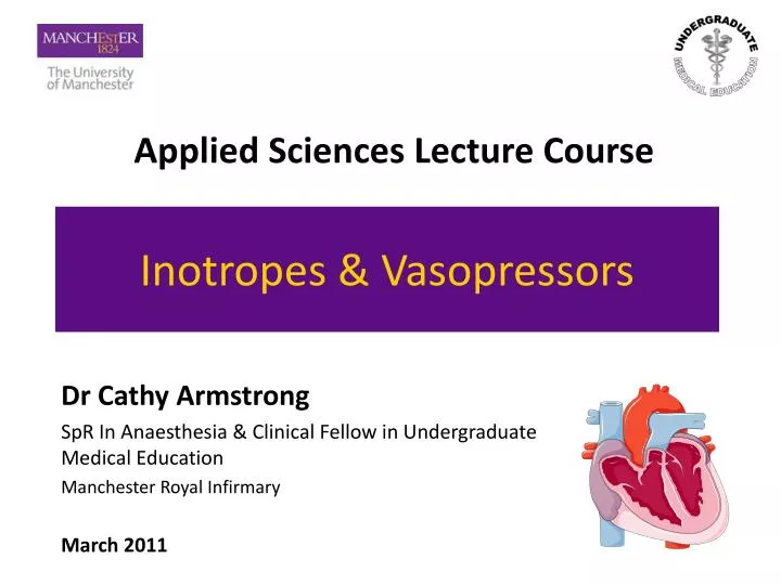 inotropes vasopressors