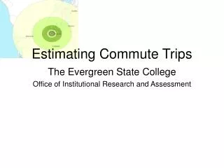 Estimating Commute Trips