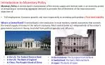 Introduction to Monetary Policy - slide 1