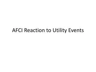 AFCI Reaction to Utility Events