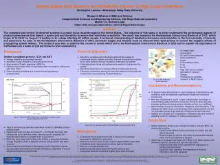 United States Grid Security and Reliability Control in High Load Conditions