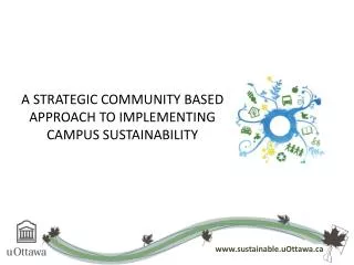 A Strategic Community Based Approach to Implementing Campus Sustainability