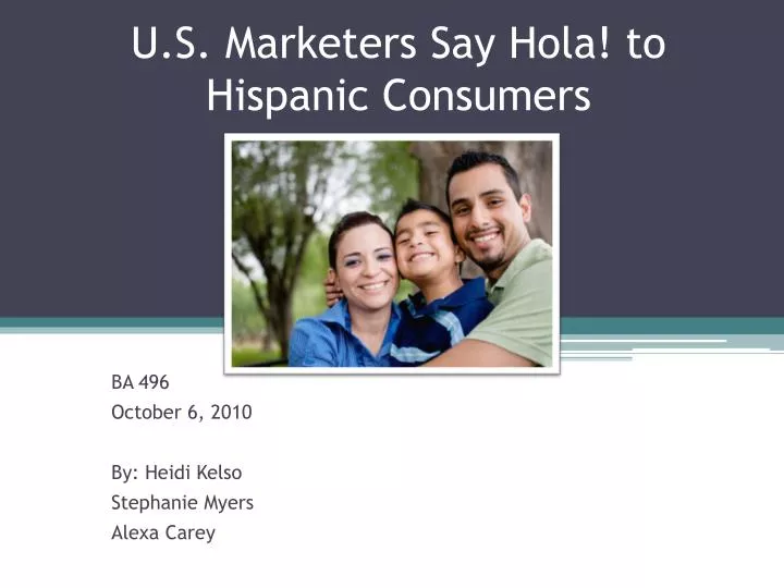 u s marketers say hola to hispanic consumers