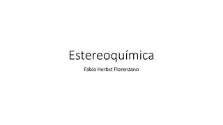 estereoqu mica