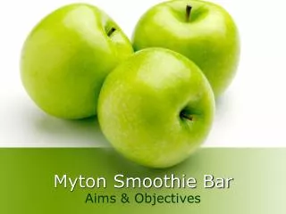 Myton Smoothie Bar