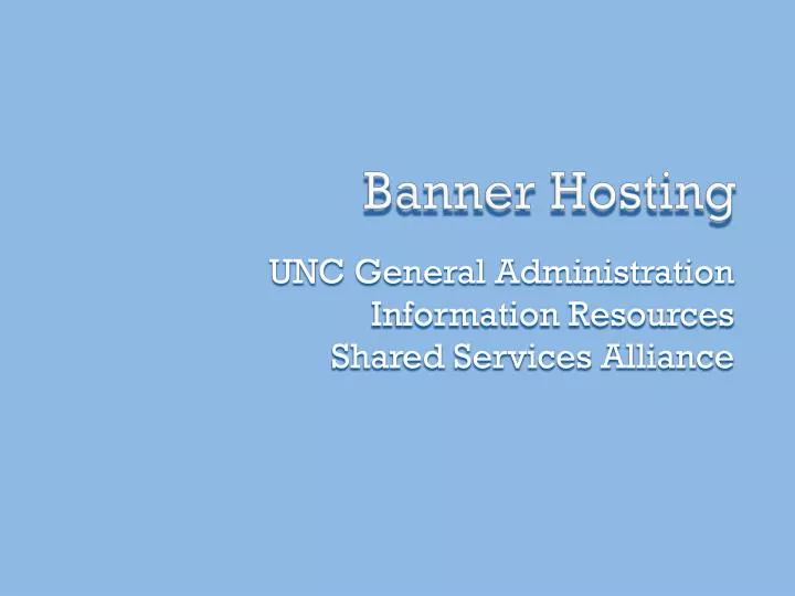 banner hosting
