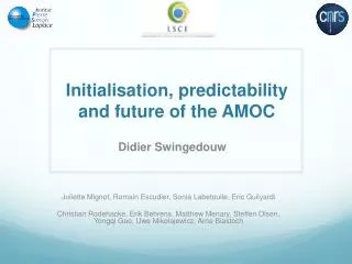Initialisation, predictability and future of the AMOC