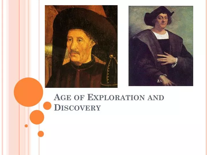 age of exploration and discovery