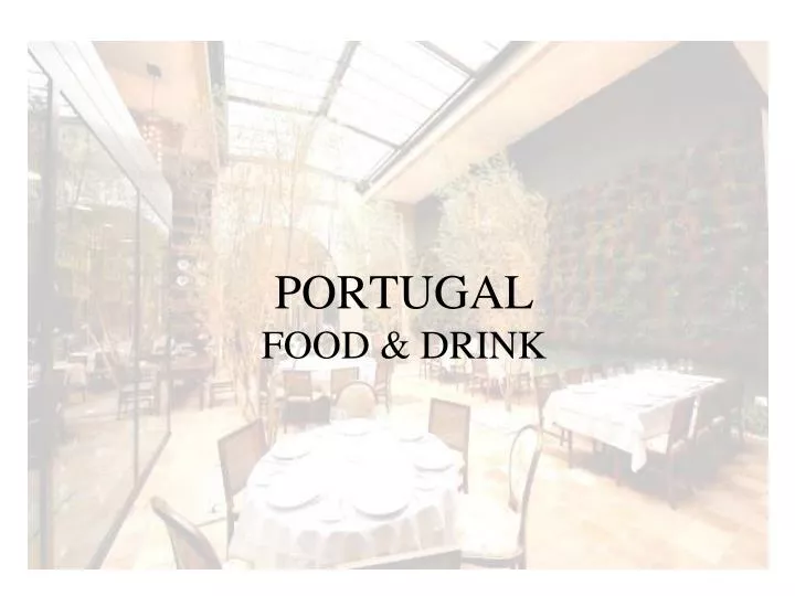 portugal food drink