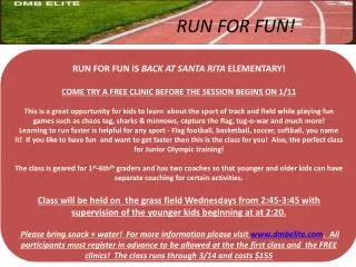 run for fun