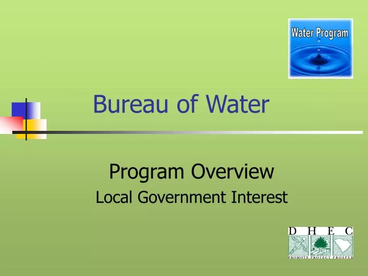 bureau of water