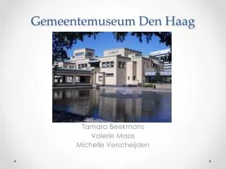 Gemeentemuseum Den Haag