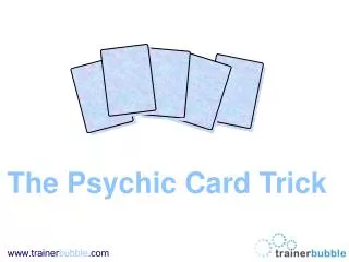 The Psychic Card Trick