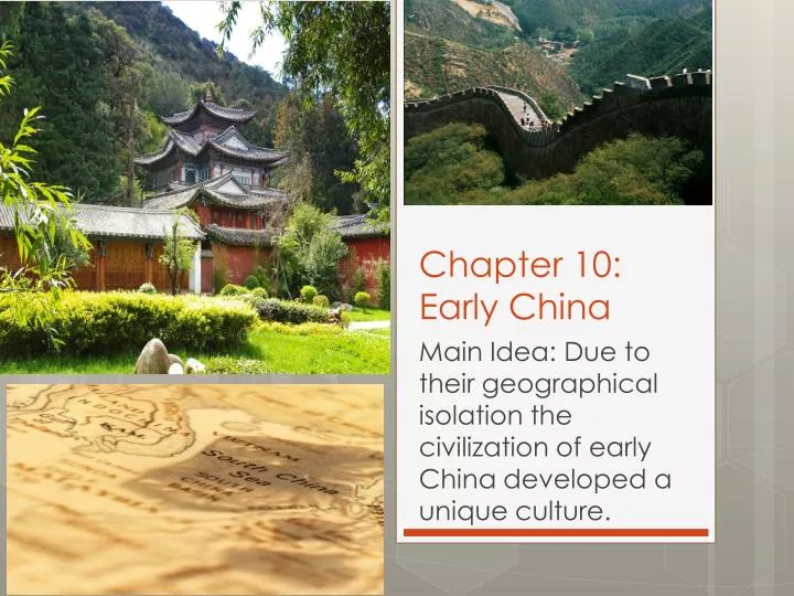 chapter 10 early china
