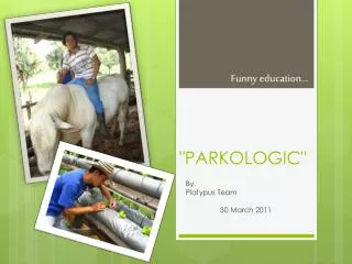 &quot;PARKOLOGIC&quot;