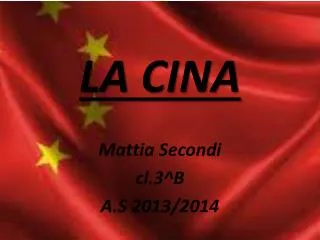 la cina