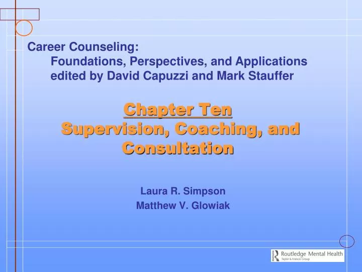 chapter ten supervision coaching and consultation