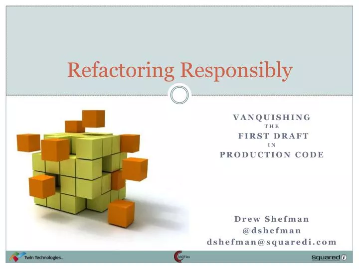 refactoring responsibly