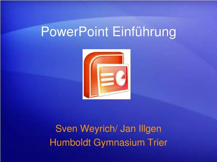 powerpoint einf hrung