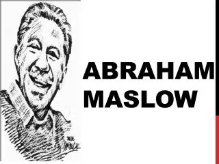 abraham maslow