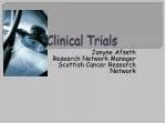 Clinical Trials - slide 1
