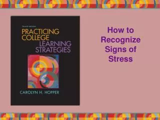 how to recognize signs of stress
