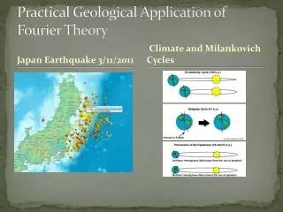Practical Geological Application of Fourier Theory