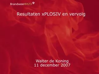 walter de koning 11 december 2007