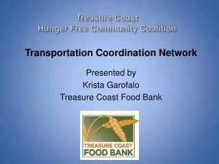 Treasure Coast Hunger Free Community Coalition
