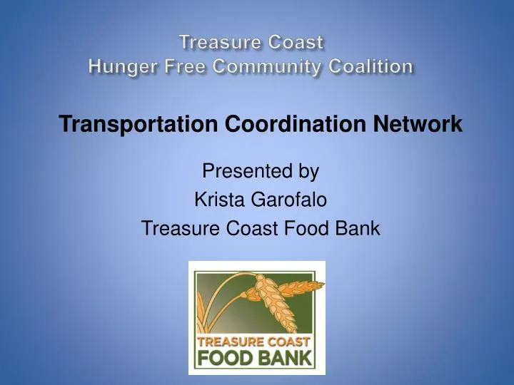 treasure coast hunger free community coalition