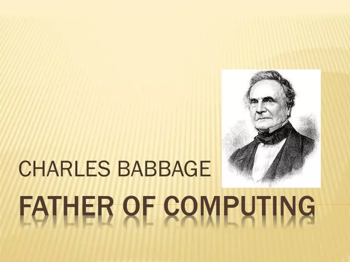 charles babbage