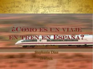 c mo es un viaje en tren en espa a
