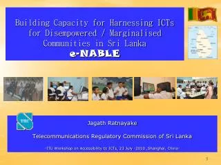Jagath Ratnayake Telecommunications Regulatory Commission of Sri Lanka