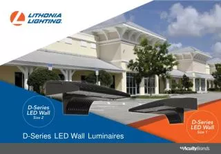 D-Series LED Wall Luminaires