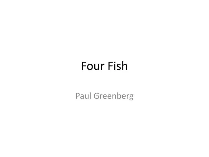 four fish