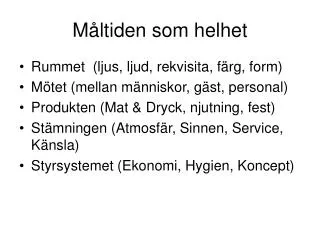 m ltiden som helhet
