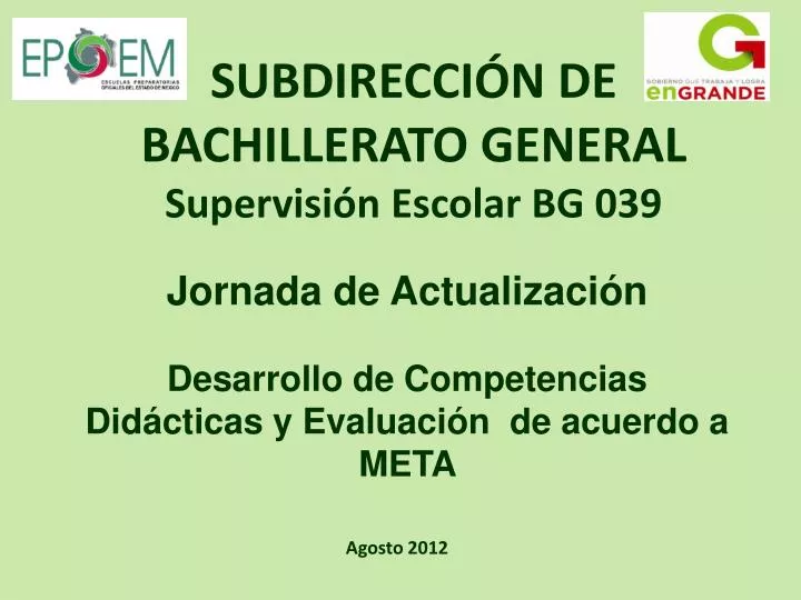 jornada de actualizaci n desarrollo de competencias did cticas y evaluaci n de acuerdo a meta