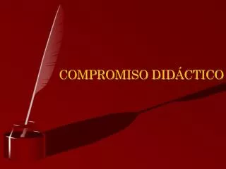 compromiso did ctico