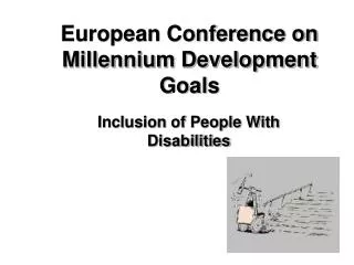 European Conference on Millennium Development Goals