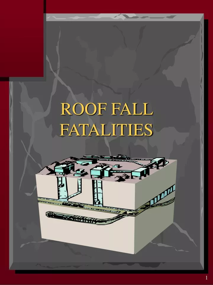 roof fall fatalities