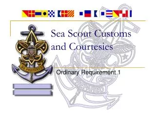 Sea Scout Customs and Courtesies
