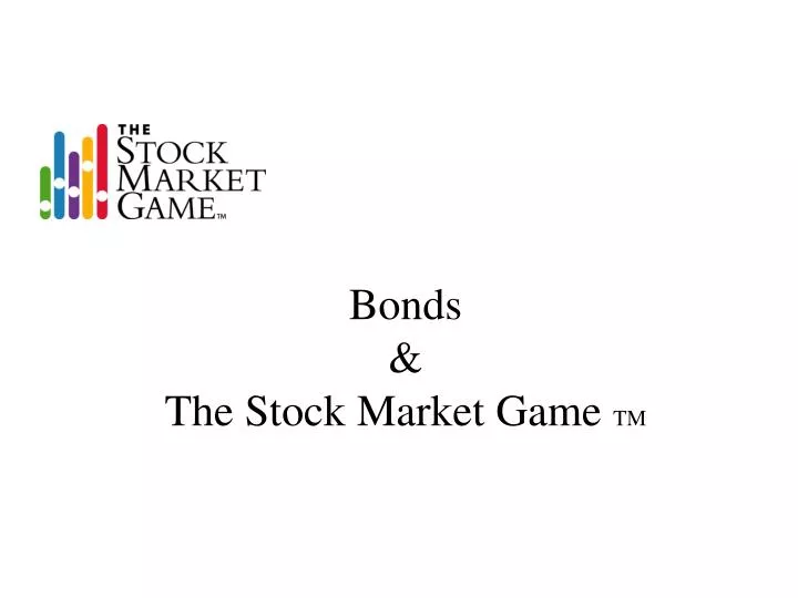 bonds the stock market game tm