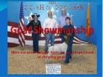 Goat Showmanship - slide 1