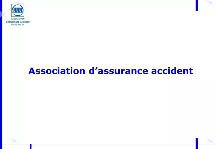 association d assurance accident