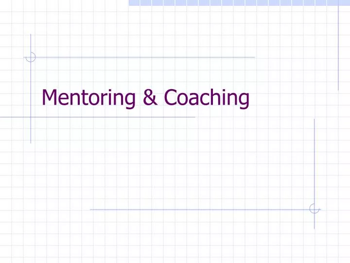 mentoring coaching