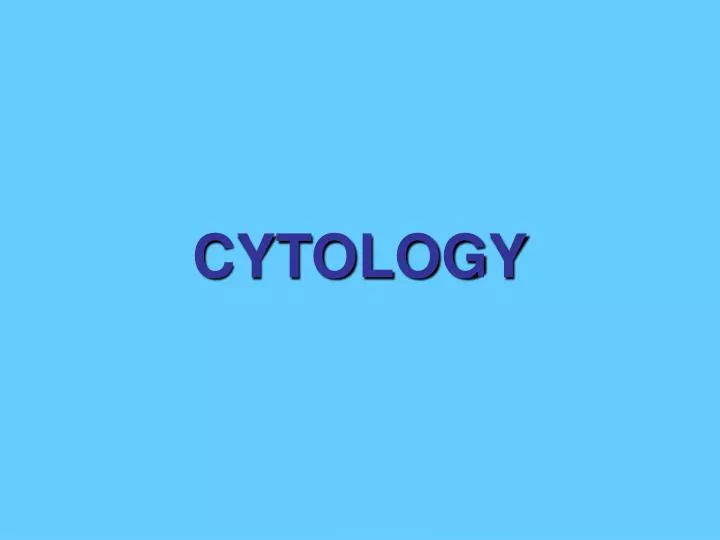 cytology