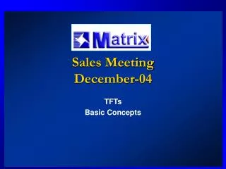 Sales Meeting December-04