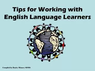 Tips for Working with English Language Learners