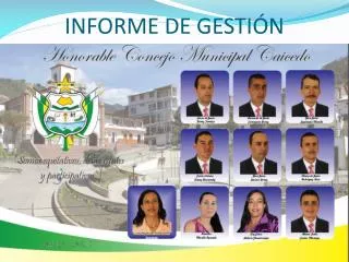 informe de gesti n